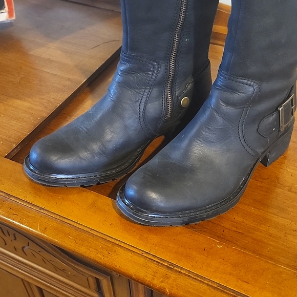 Timberland Lexxis Tall Black Leather Riding Boot - Picture 8 of 8